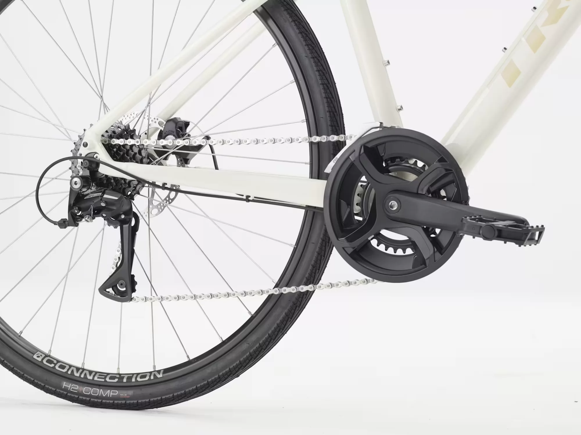 TREK FX 1 Stepover Gen 4 2026 Era White City gradski bicikl hibrid cross bicikl