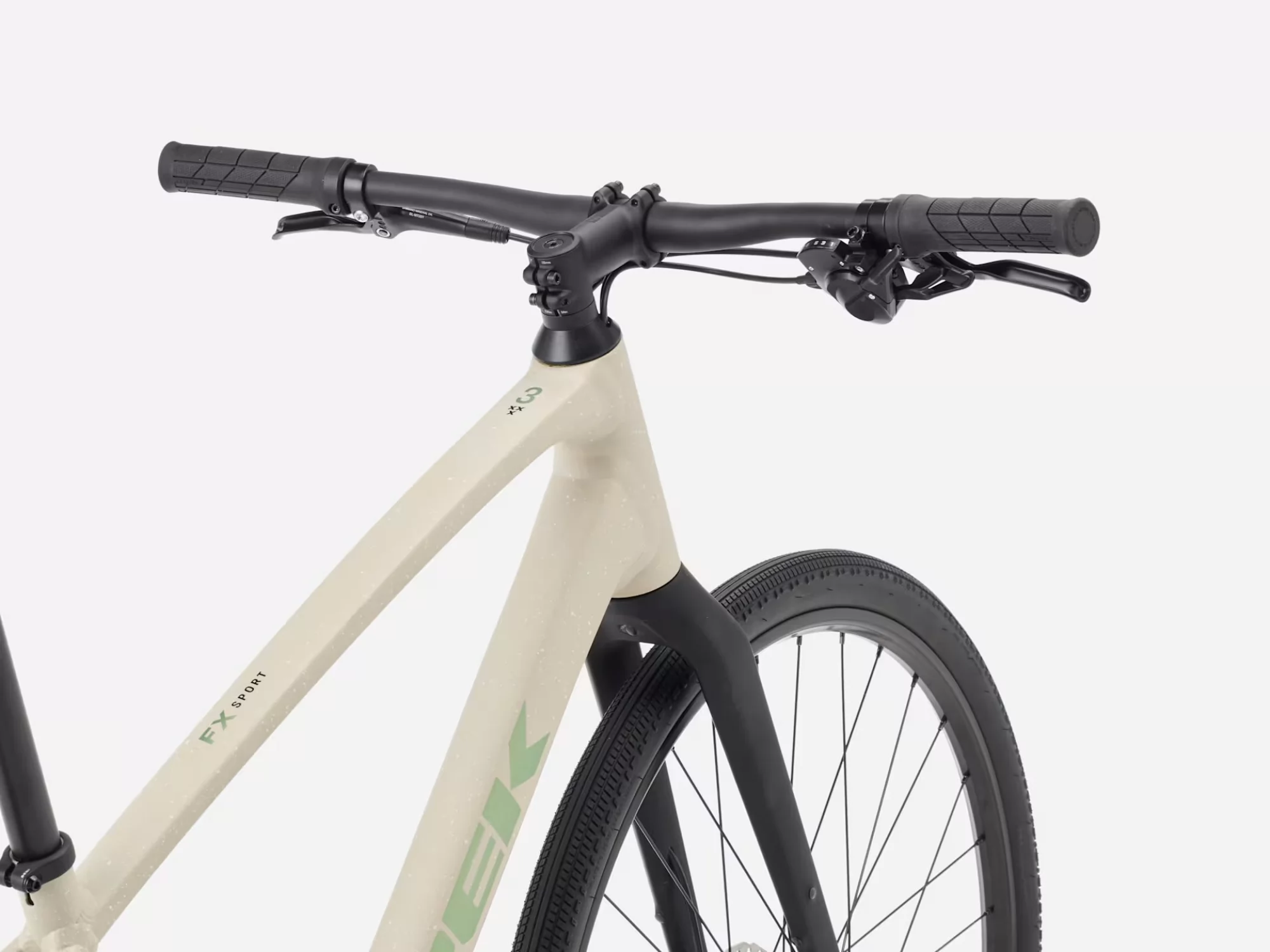 TREK FX Sport AL 3 2026 Buff Beige city hybrid bicikl muški bež boje