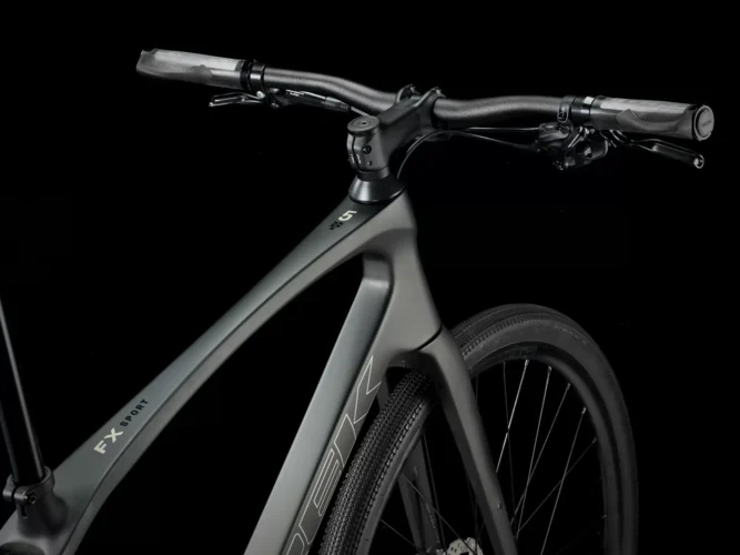 TREK FX Sport SL 5 2026 Black Olive'Deep Smoke gradski muški karbonski hibrid bicikl