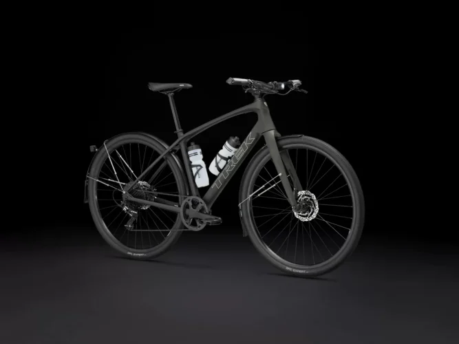 TREK FX Sport SL 5 2026 Black Olive'Deep Smoke gradski muški karbonski hibrid bicikl