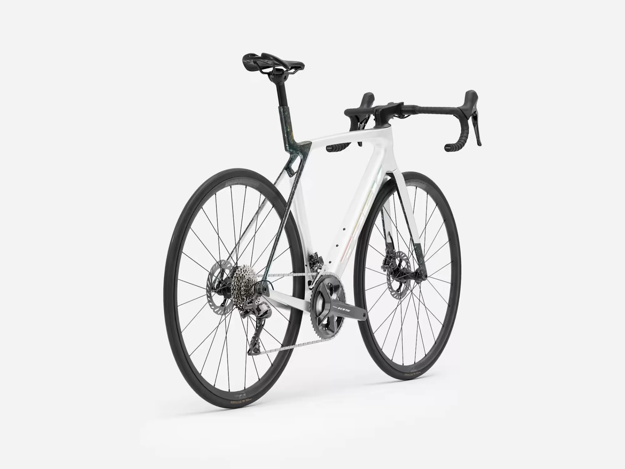TREK Madone SL 5 Gen 8 2026 Gloss Crystal White'Matte Deep Smoke
