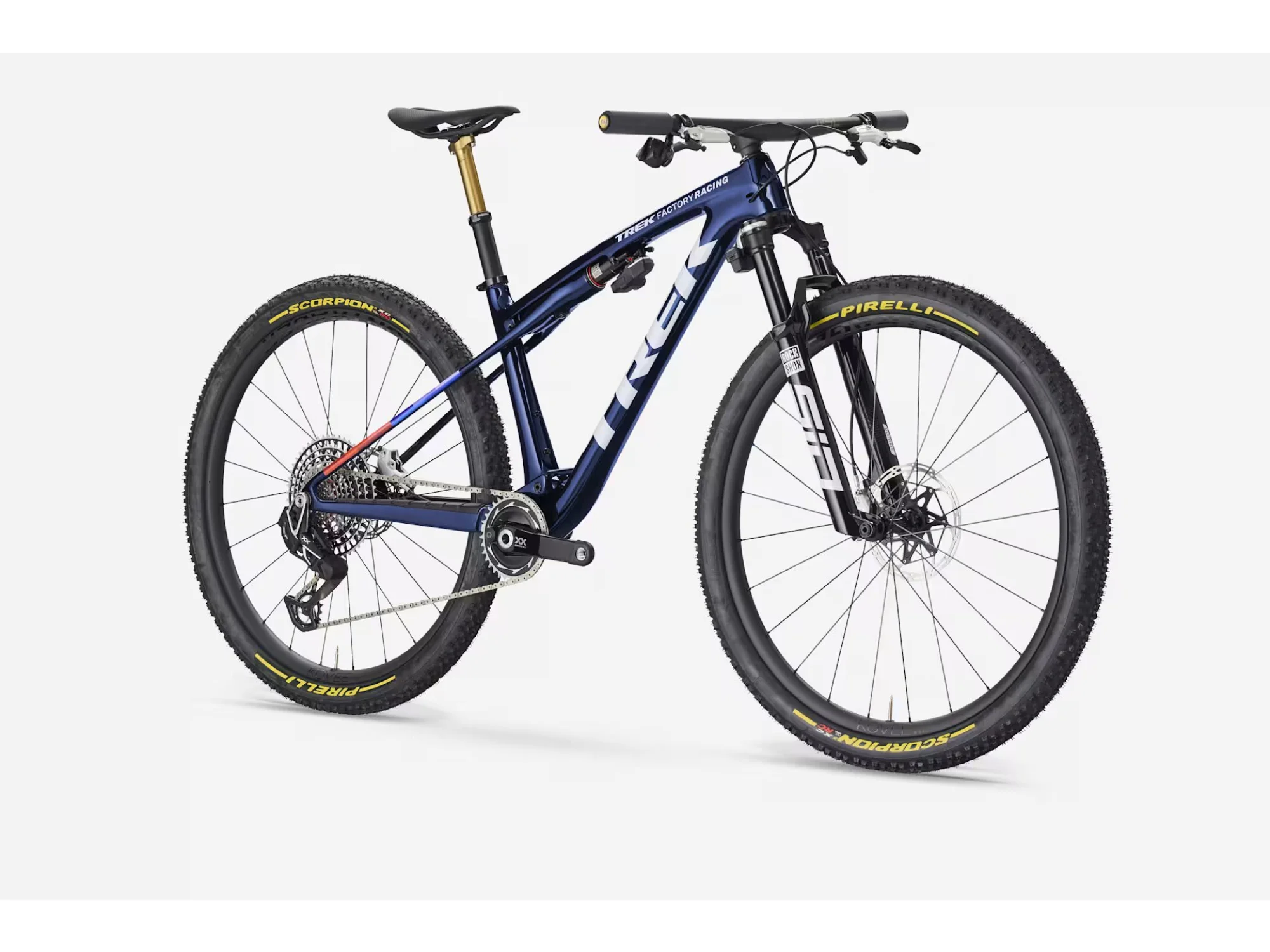 TREK Supercaliber SLR 9.9 XX Flight Attendant Gen 2 2026 Navy Smoke MTB Brdski bicikl fully karbonski