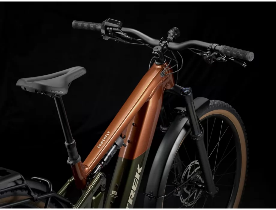 TREK Powerfly FS+ 4 Equipped Gen 4 2026 Pennyflake'Olive