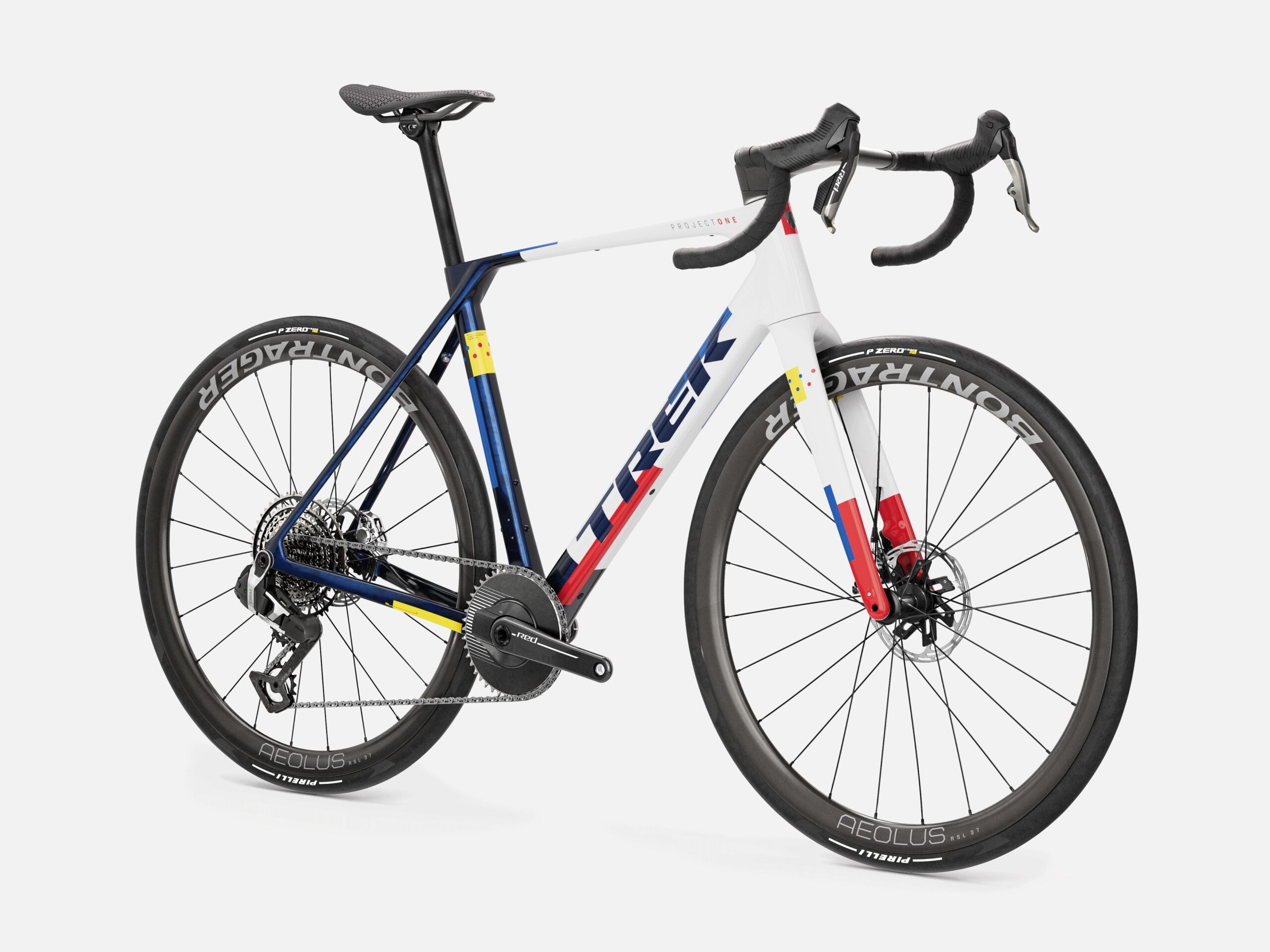 TREK Domane SLR 9 AXS 1x Gen 5 2027 Navy Smoke/White - cestovni bicikl, slika 2