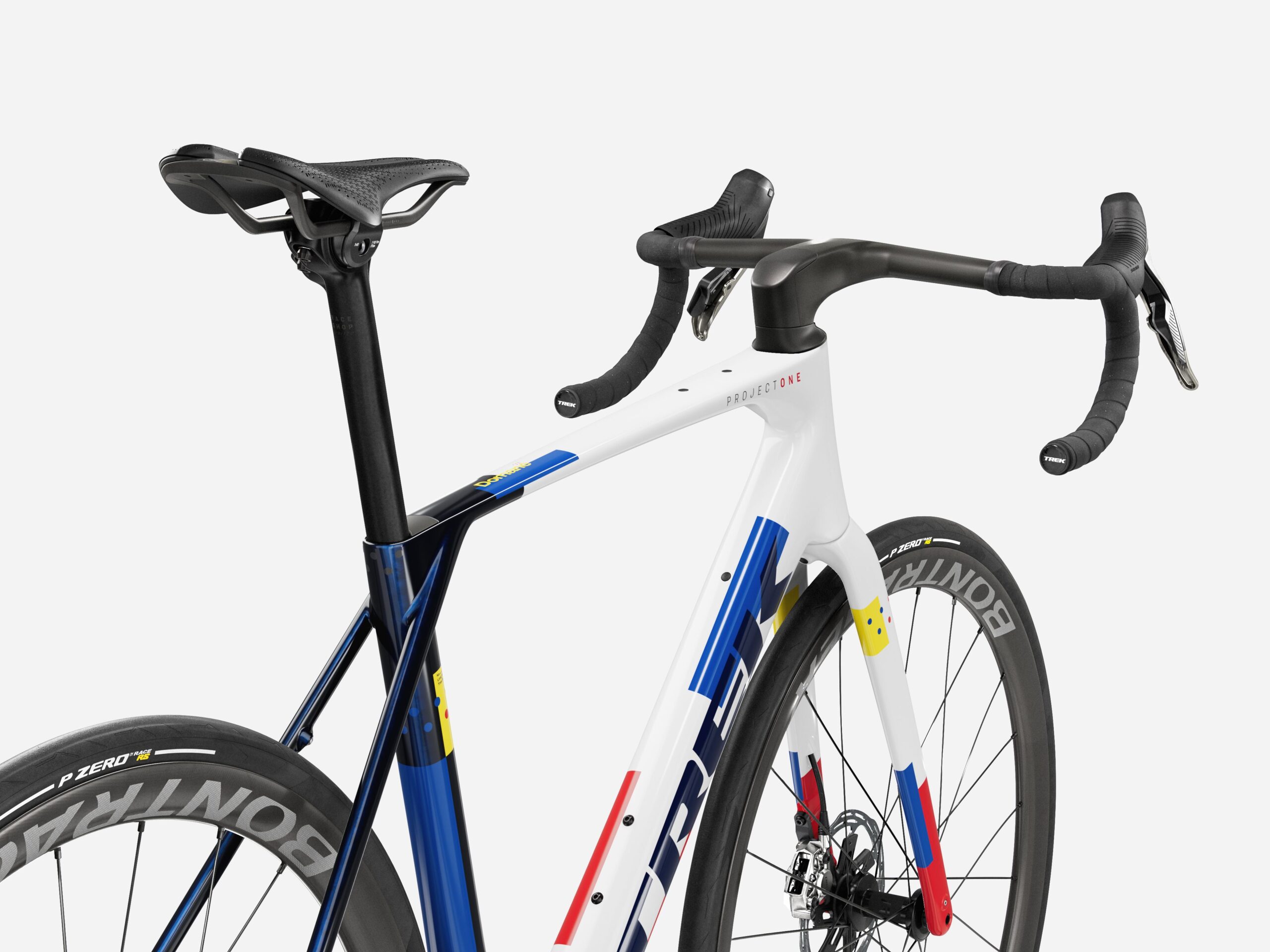TREK Domane SLR 9 AXS 1x Gen 5 2027 Navy Smoke/White - cestovni bicikl, slika 4