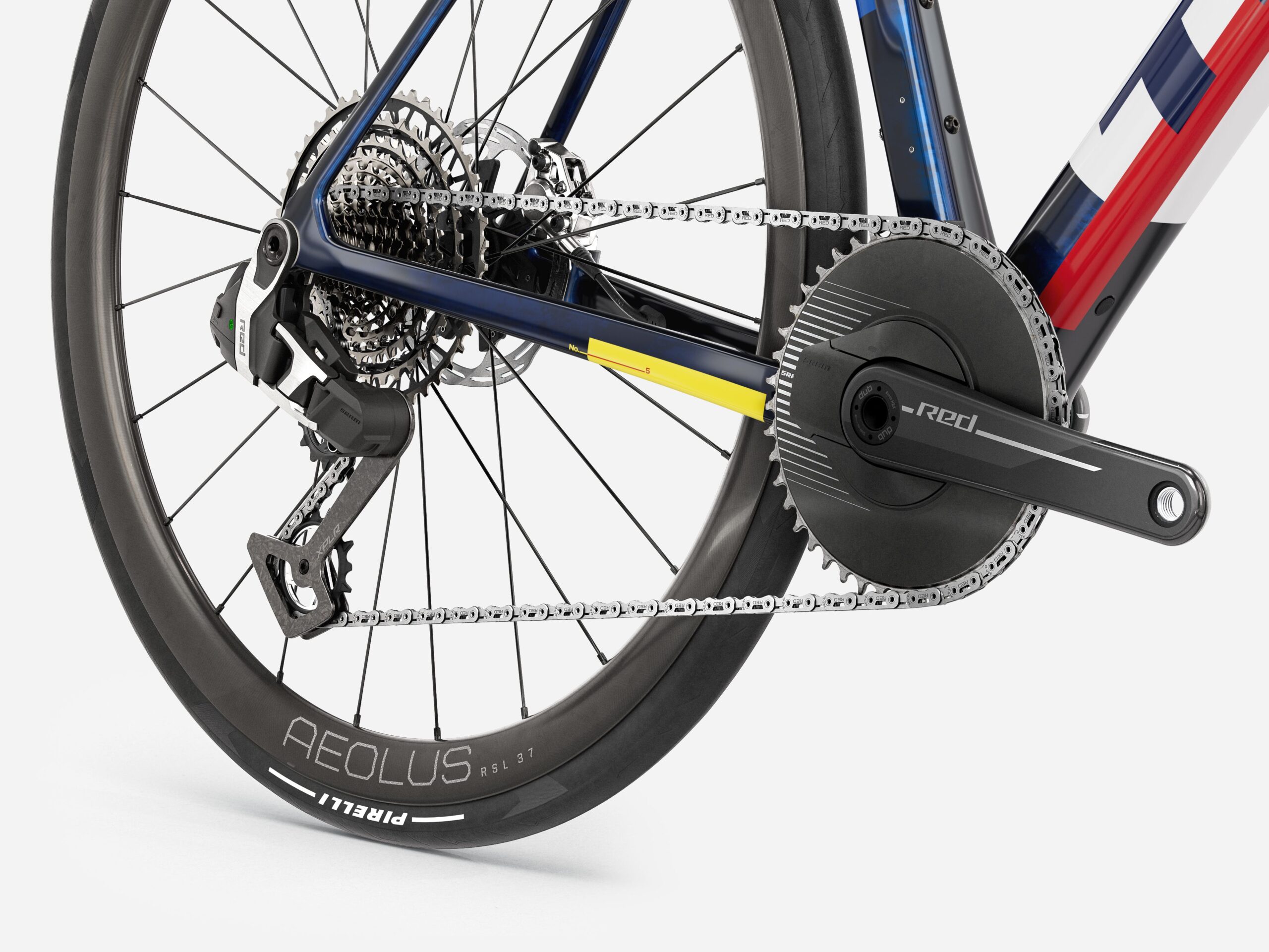 TREK Domane SLR 9 AXS 1x Gen 5 2027 Navy Smoke/White - cestovni bicikl, slika 5