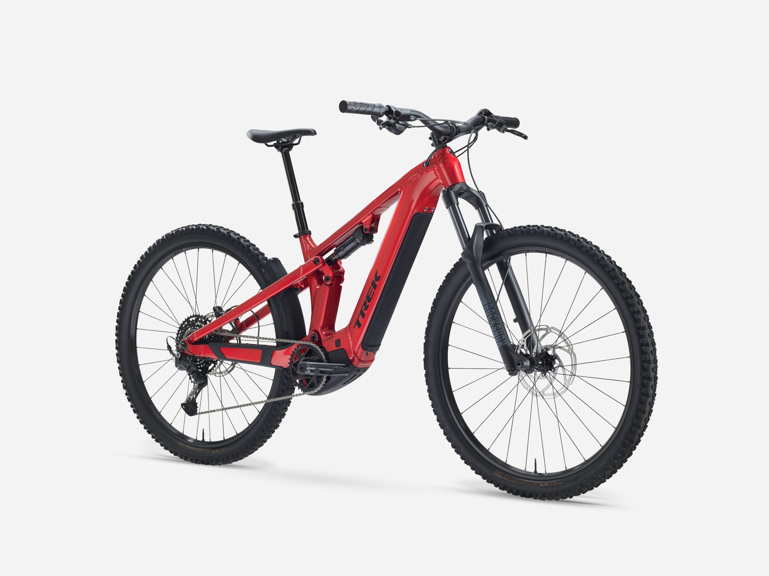 TREK Powerfly+ FS 4 800 Gen 4 2027 Fury Red / Dark Star Gloss - električni MTB bicikl s punim ovjesom, slika 2